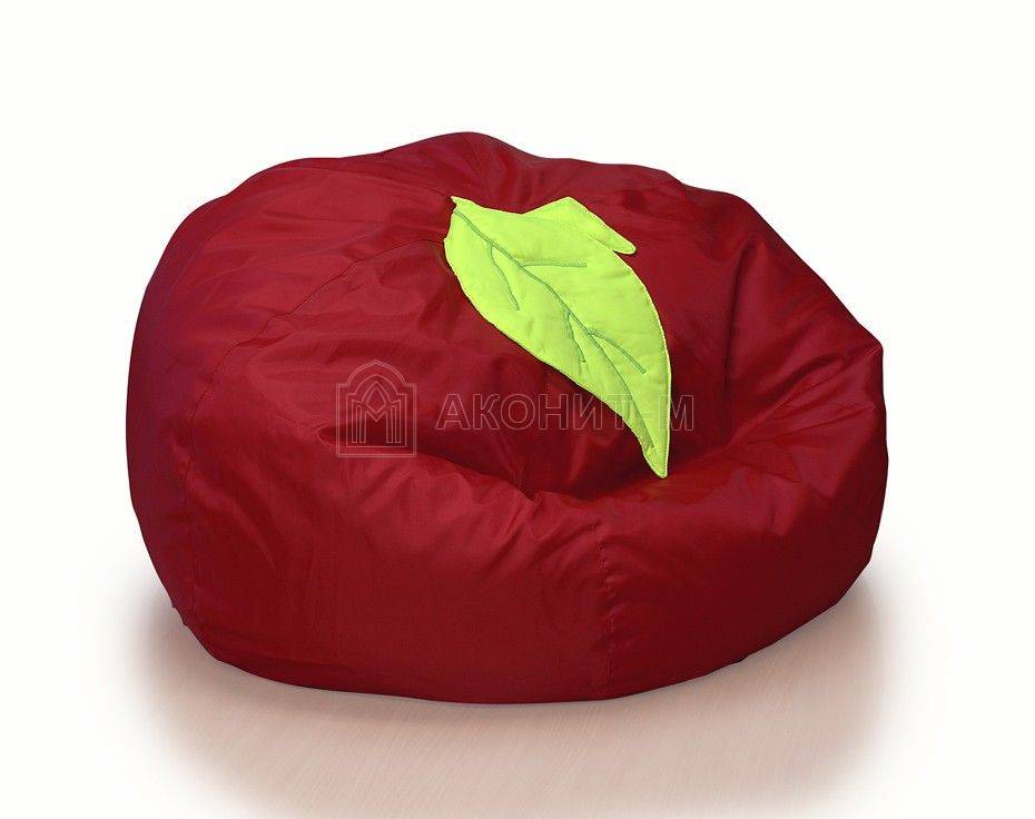 Кресло  -мешок "Яблоко"(D.70см,красный)